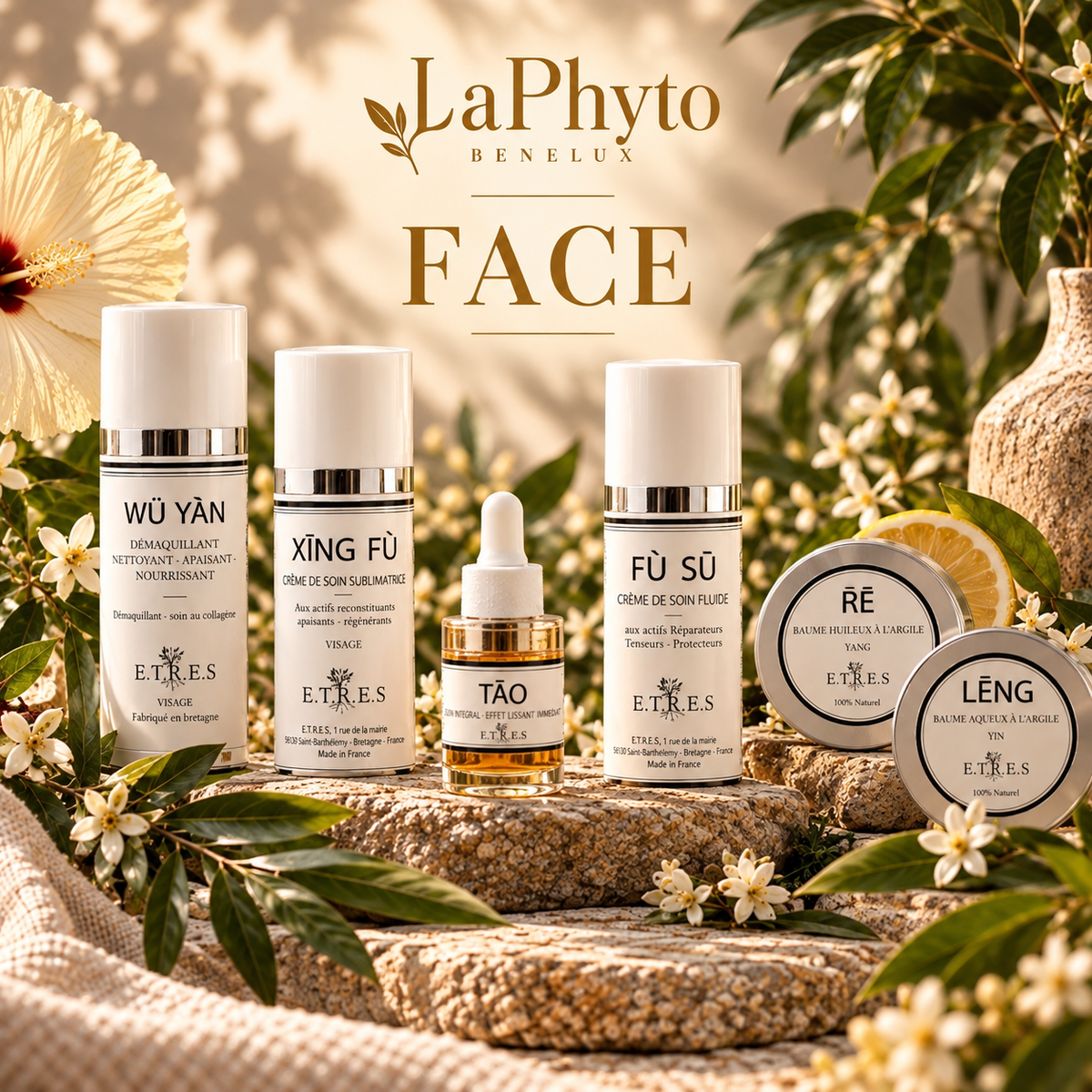Luxurious botanical face care for a smooth, luminous complexion and an elevated daily ritual.